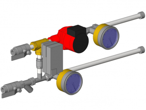 Узел регулирования OD-2.5-20-60-P1-WL (2HD)